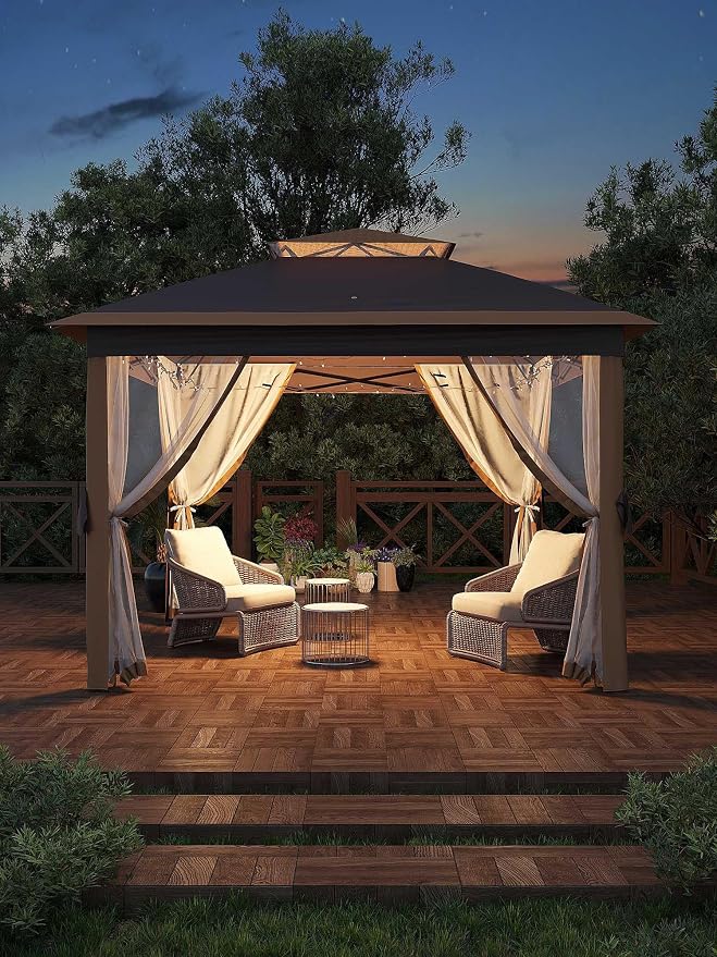 Garveelife 11x11 Pop Up Gazebo Tent by GarveeLife