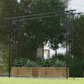 Flat Top Garden Arch Trellis 11FT x 9FT, Super Large Arbor Trellis by OnlyGarden