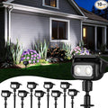 ROSHWEY Solar Landscape Spot Lights, Spotlights Outdoor Waterproof, by ROSHWEY