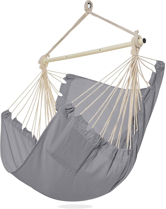 PNAEUT Hammock Chair Hanging Rope Swing by PNAEUT