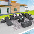 BULEXYARD 11 Piece Large High Back Outdoor Patio Furniture Sets by BULEXYARDFURNITURE