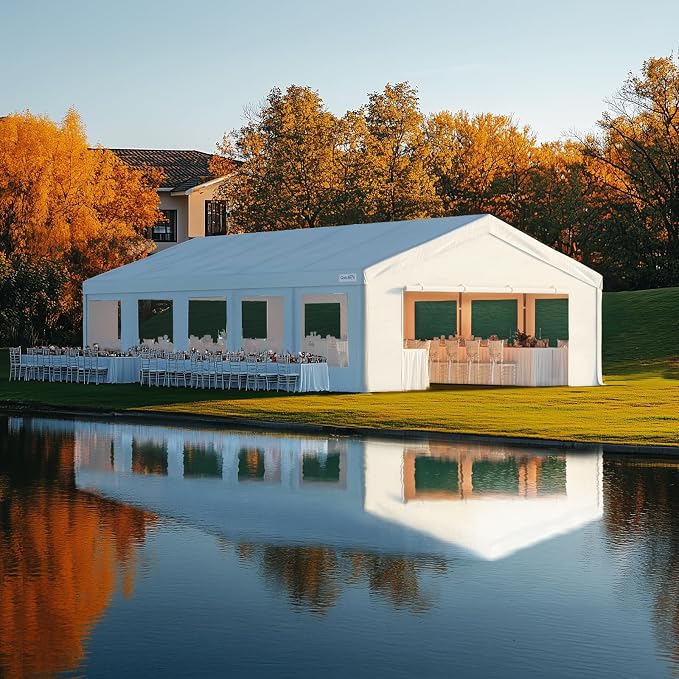 Quictent 20x30ft Party Tent Heavy Duty Outdoor Canopy Tent Carport Wedding - Image 7