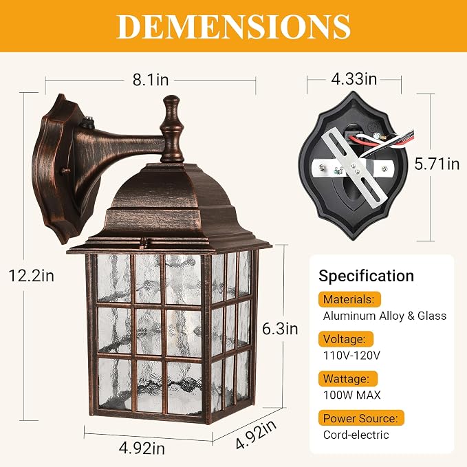Farmhouse Exterior Light Fixtures - Image 4