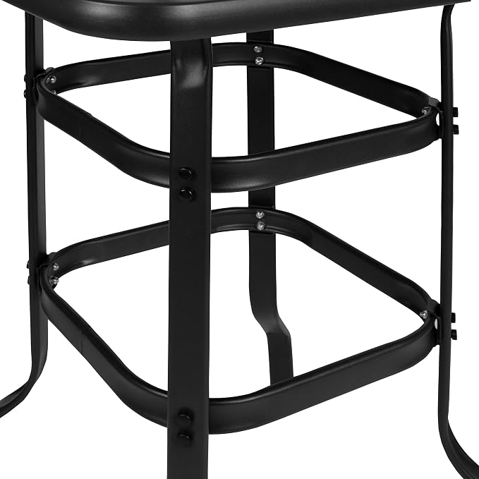 Flash Furniture Brazos 4-Person Outdoor Dining Set - Image 7