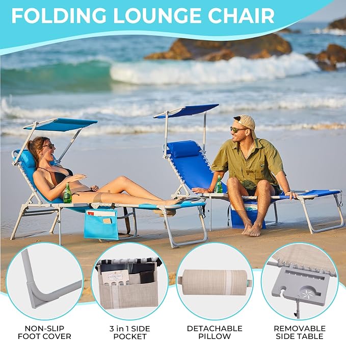 #WEJOY 4 in 1 Tanning Chair - Image 7