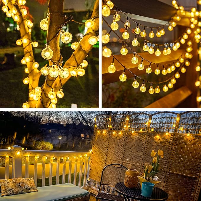 JMEXSUSS Solar String Lights Outdoor Waterproof, Solar Christmas Lights - Image 5