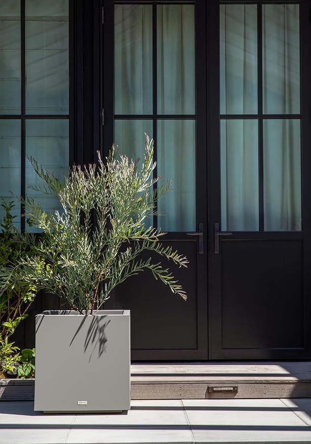 Veradek Block Series Cube Plastic Planter - Image 6