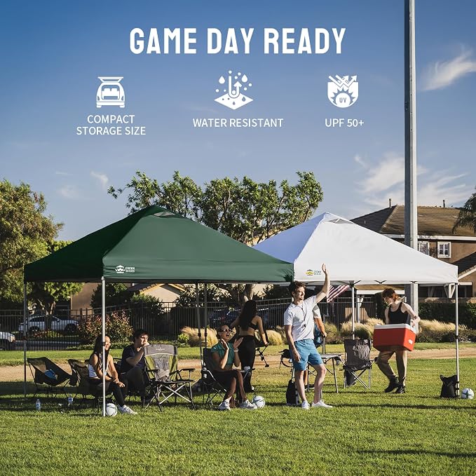 CROWN SHADES 12x12 Pop Up Canopy Outside Canopy, Patented One Push Tent - Image 8