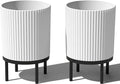Veradek Demi Series Round Planter w/Stand by VeradekOutdoor
