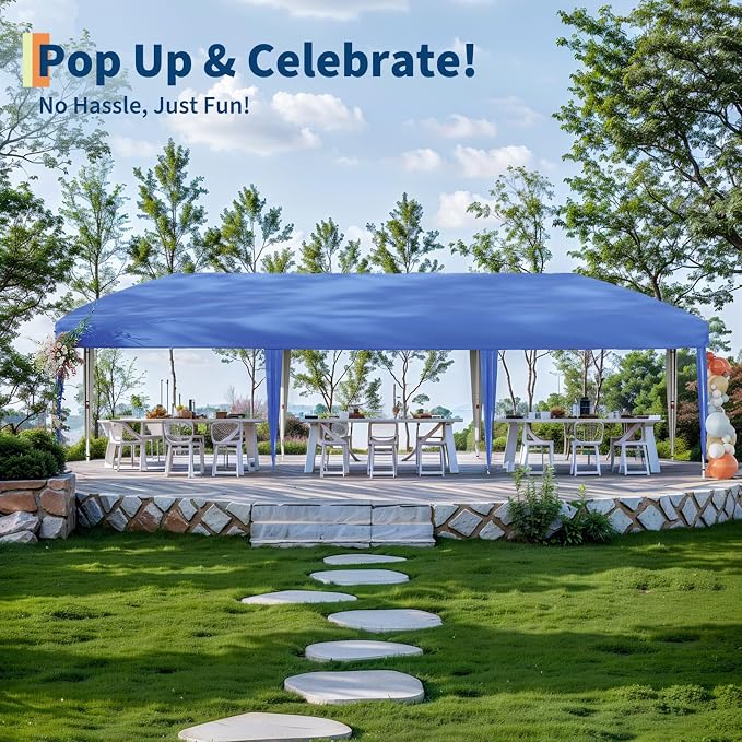 10x30 Pop Up Canopy with 8 SideWalls - Image 5