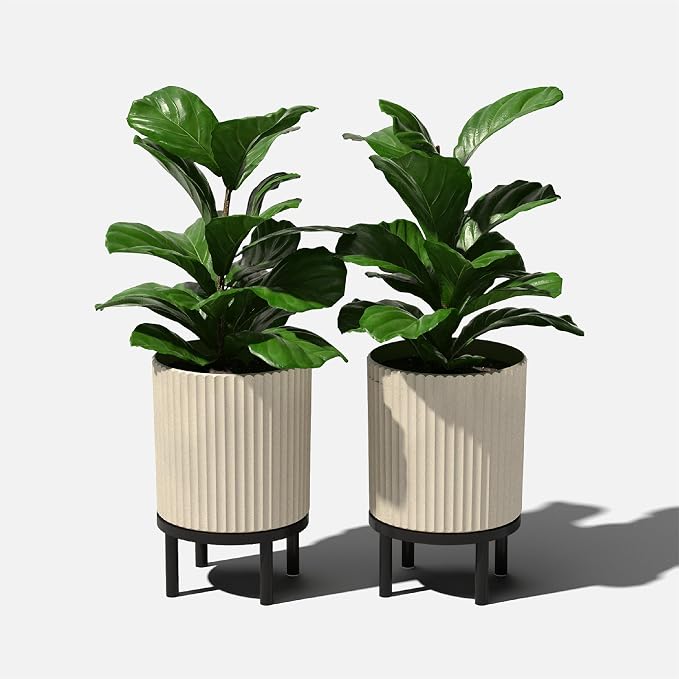 Veradek Demi Series Round Planter w/Stand - Image 9