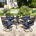 PHI VILLA 5 Pieces Outdoor Dining Set by PHIVILLAThepioneerofcomfortablehouseholdsupplies