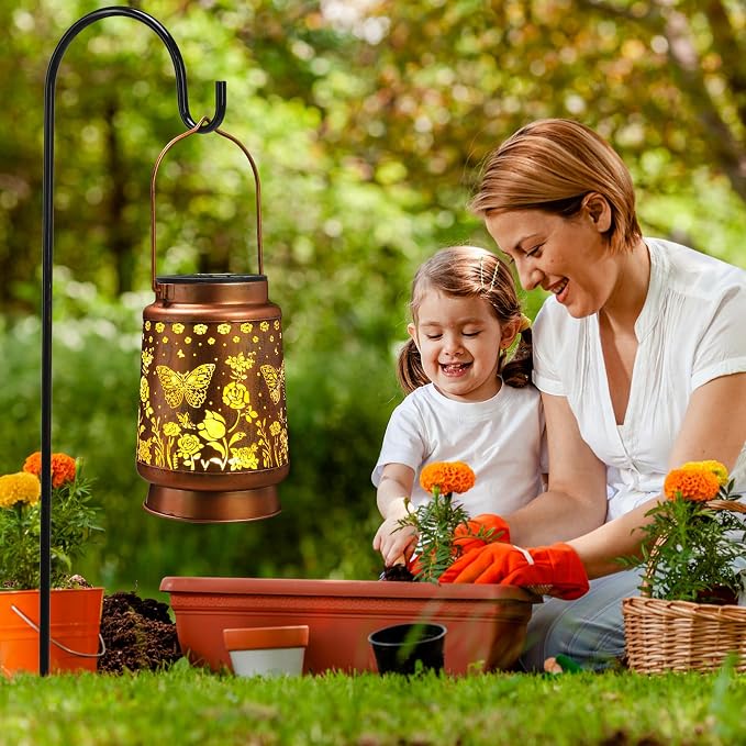Solar Lanterns Outdoor Waterproof Garden Decor Christmas Gifts - Image 8