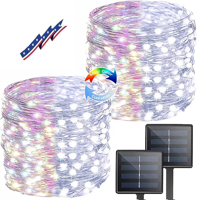 Solar String Lights Outdoor, Fairy Light by BHCLIGHT
