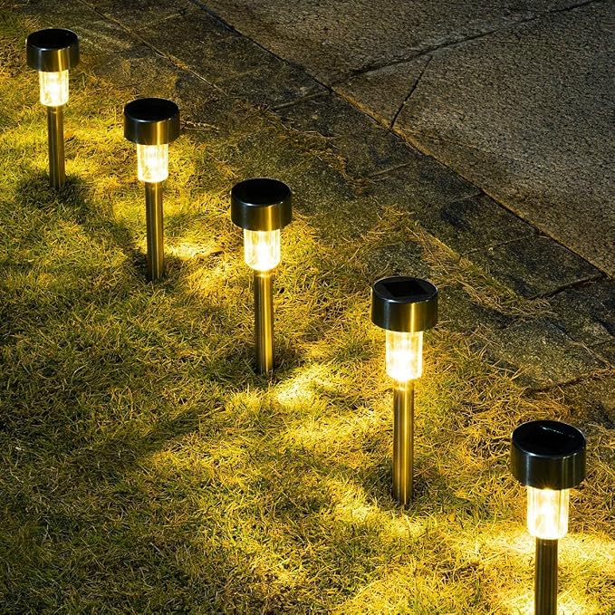 GIGALUMI 16 Pack Solar Path Lights Outdoor, Solar Lights Outdoor Waterproof - Image 8