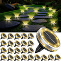 Solar Ground Lights Outdoor 26 Pack Waterproof, Upgraded Solor Garden Lights by SenLuKit