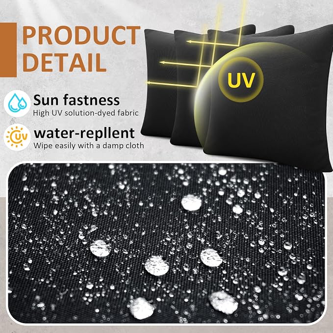 Patelai 66" Outdoor Daybed Cushion Cover Round Replacement - Image 3