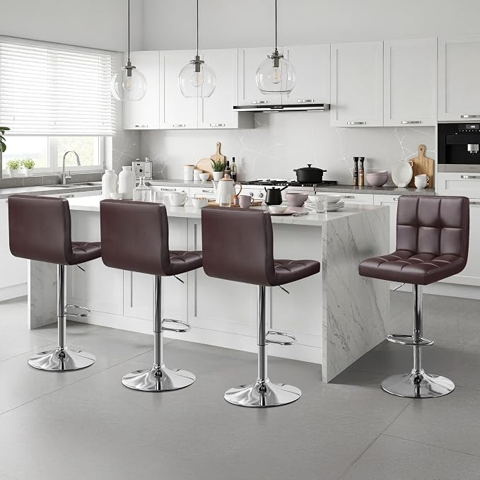 Yaheetech Bar Stools Set of 4 - Image 4