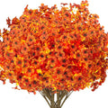 16 Bundles Artificial Fall Flowers by Grunyia