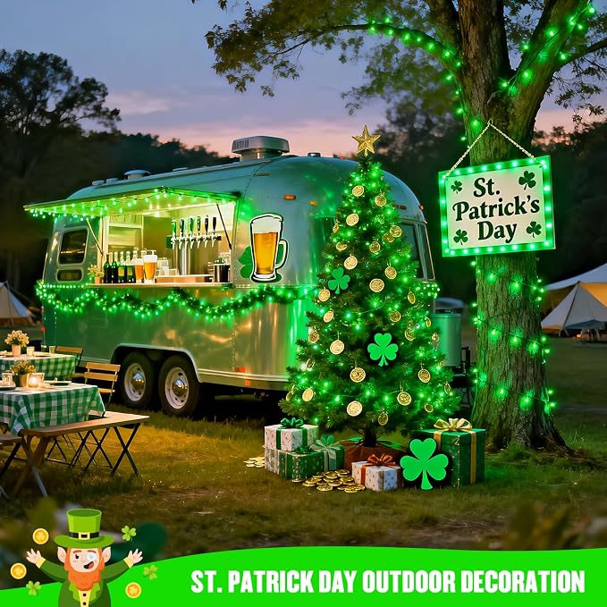 JMEXSUSS 2 Pack Solar String Lights Outdoor Waterproof, Total 400 LED 151FT - Image 4