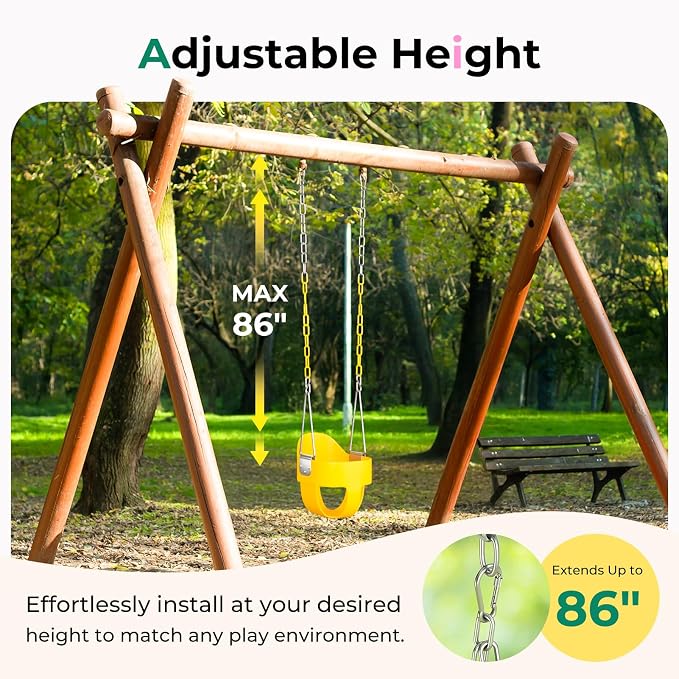 DECORLIFE Toddler Swing - Image 7