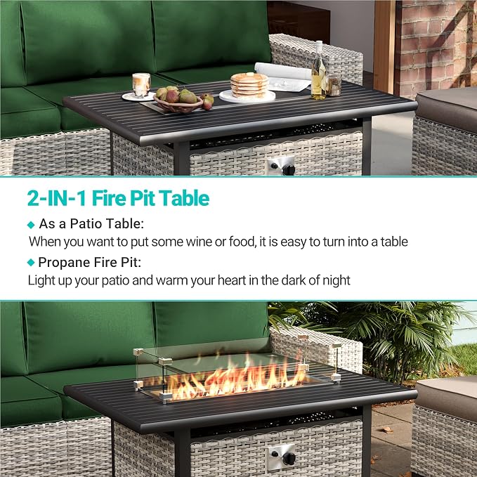 7-Piece Outdoor Patio Furniture Set - Image 7