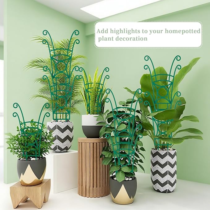 12 Pack Stackable Plant Trellis - Image 7