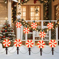 Ultimate Unicorn Christmas Lollipop Pathway Lights by UltimateUnicorn
