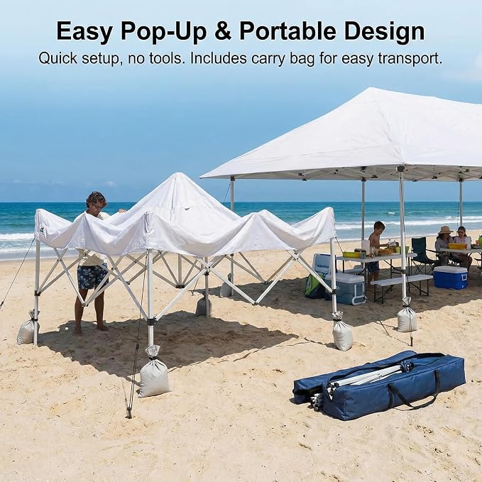 10x20FT Pop Up Canopy Tent - Image 3