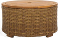 SAFAVIEH Couture Collection – Anguilla Faux Wicker Indoor/Outdoor Storage by SAFAVIEH