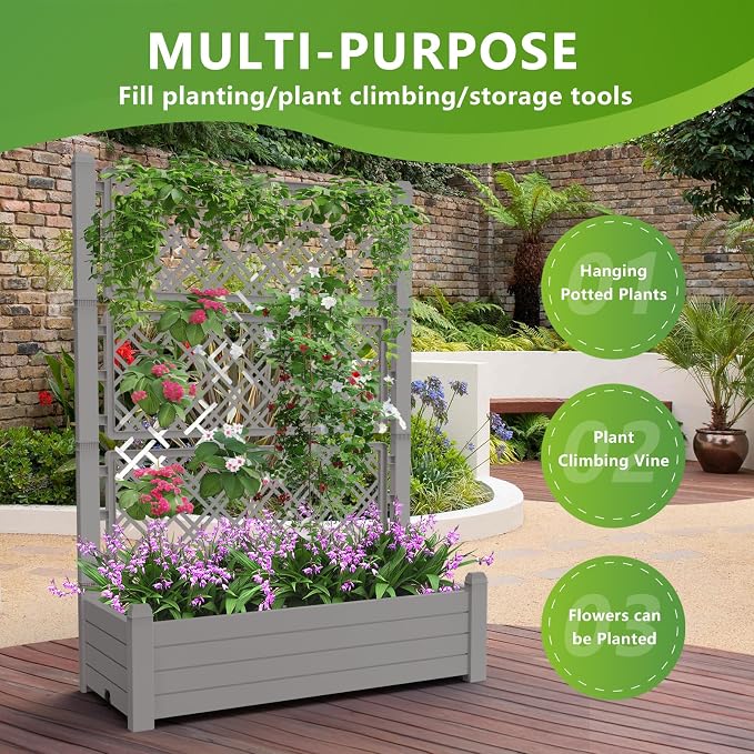 EasyUp Raised Garden Bed with Trellis - Image 4
