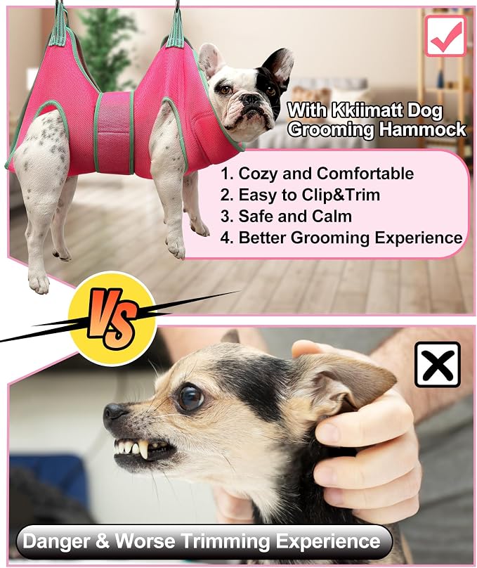 Dog Grooming Hammock, XXS Grooming Harness - Image 2