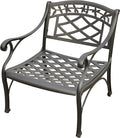 Crosley Furniture Sedona Outdoor Chair, Cast Aluminum Patio Chairs by CrosleyFurniture