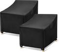 WLEAFJ Outdoor Chair Covers Waterproof, Heavy Duty Wicker Garden Sofa Chair by WLEAFJ