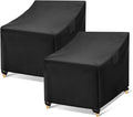 WLEAFJ Outdoor Chair Covers Waterproof, Heavy Duty Patio Lounge Deep Seat Cover by WLEAFJ