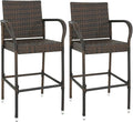 Nova Microdermabrasion Wicker Barstool Outdoor Patio Furniture Bar Stools All by NovaMicrodermabrasion