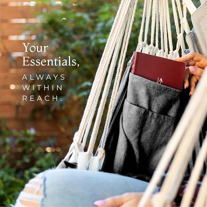 Hanging Hammock Chair Swing – Hanging Chair Outdoor & Indoor - Image 5