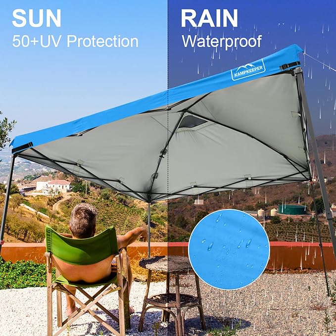 KAMPKEEPER Replacement Top Pop Up Canopy Tent Cover Roof - Image 2