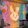 Dazzle Bright Smart Curtain Lights, 400LED 6.6FT x 6.6FT Color Changing by DazzleBright