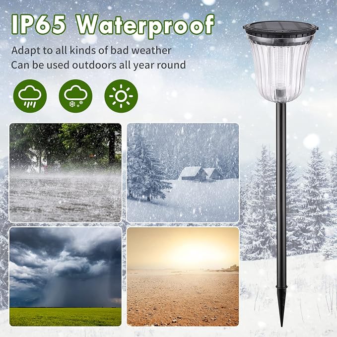 Solar Pathway Lights Super Bright 200 lumens - Image 5