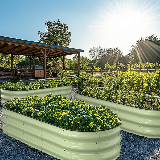 Raised Garden Bed Kit, Large Metal Raised Beds - Image 7
