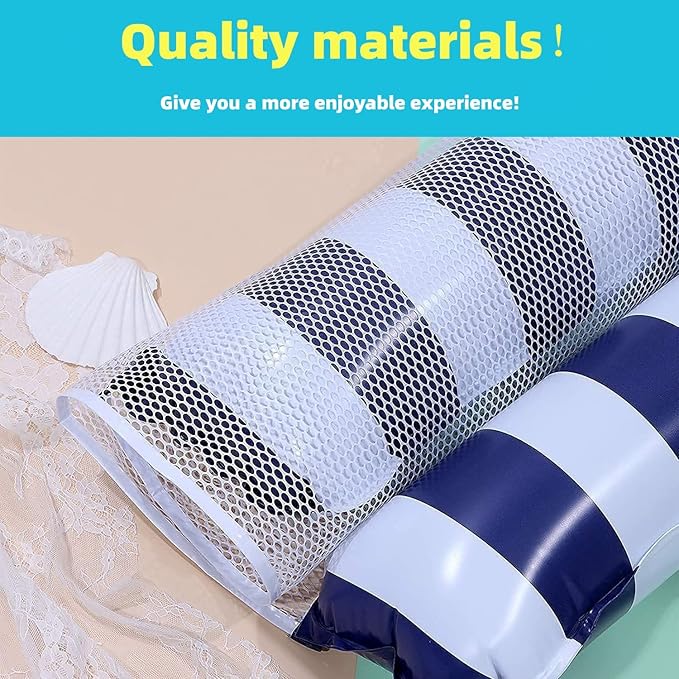 4 Pack Upgrated XL Water Pool Floats, 4-in-1 Multi-Purpose Water Pool Float - Image 4