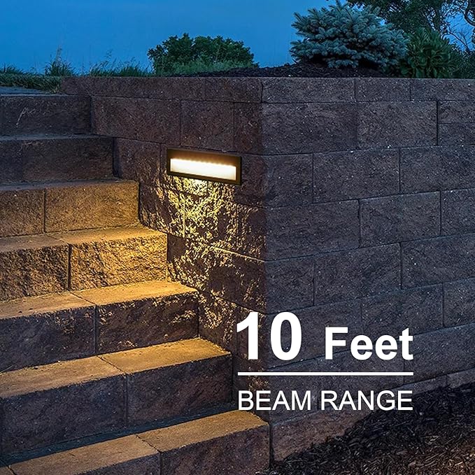 GOODSMANN Low Voltage Step Lights 10.6 Inch Outdoor 12V AC Landscape Stair - Image 5