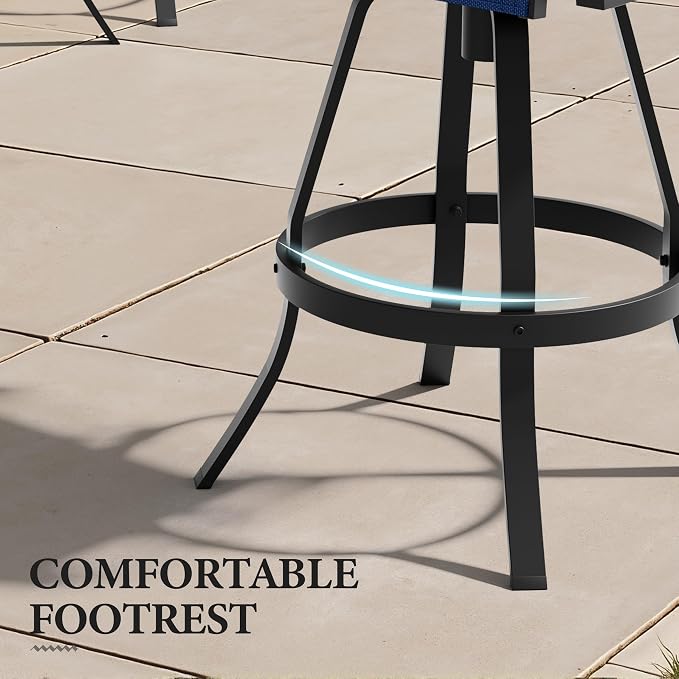 Crestlive Products Outdoor Swivel Bar Stools - Image 7