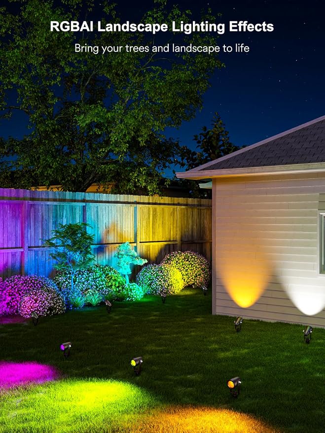 ANGELHALO Smart Landscape Spotlights, Low Voltage IP65 Waterproof Outdoor - Image 5