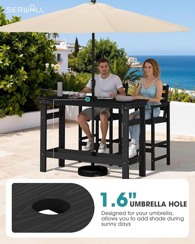 SERWALL Outdoor Bar Set - Image 2