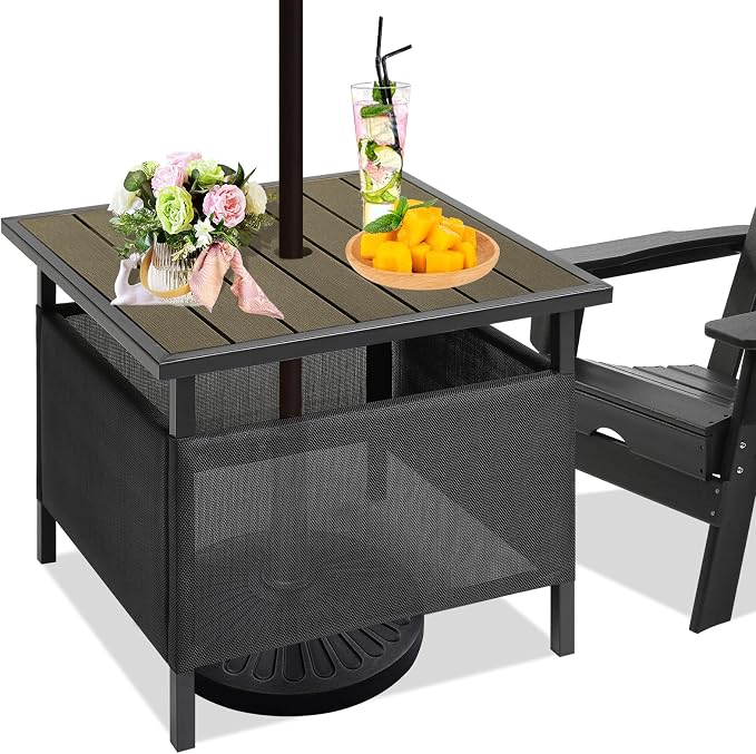 LZRS Adirondack Square Outdoor Side Table - Image 4