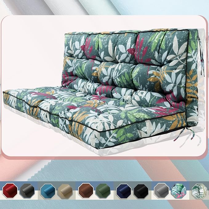 2-3 Seat Swing Replacement Cushion, Outdoor Bench Cushions by serhirst