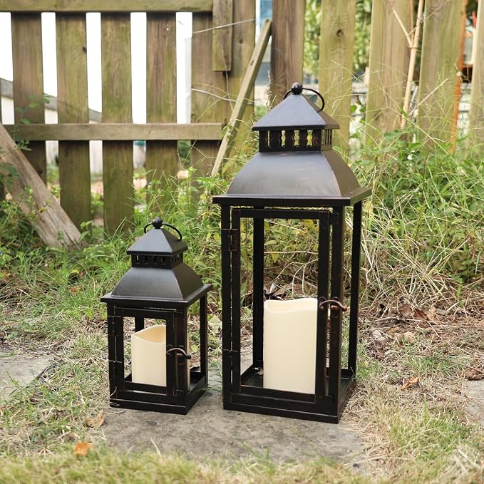 NEEDOMO LED Lanterns Decorative Outdoor&Indoor, Lantern Decor - Image 5