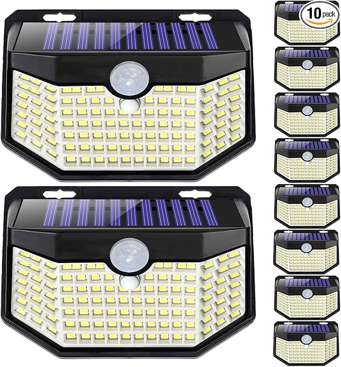 HMCITY Outdoor Solar Lights 120 LED by LightingUpYourLife